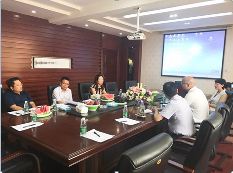 望城新区管委会向导一行旅行考察我公司_怡和医药|江西怡和医药有限公司