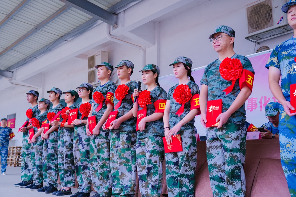 秣马厉兵 勠力同心--怡和医药军训团练活动圆满落幕！_怡和医药|江西怡和医药有限公司